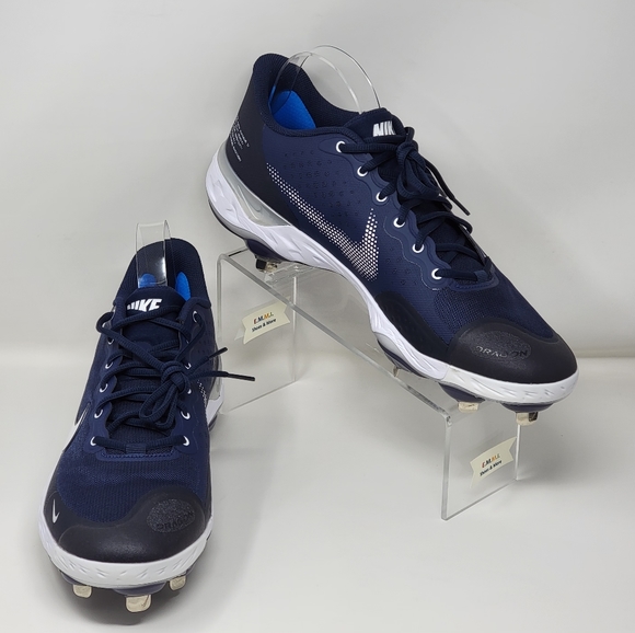 Nike Alpha Huarache Elite 3 Low Baseball Cleats Blue CK0746-401 Men'Sz Multi New - Picture 1 of 10